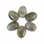 Cabochon labradorite round 8mm x 1pc