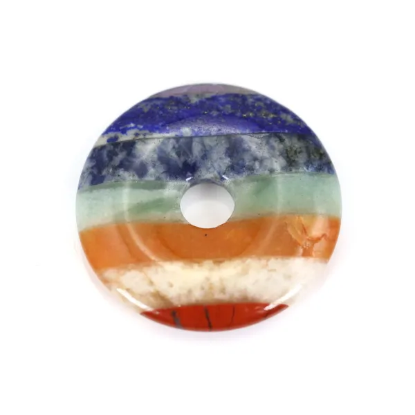 Donut 7 Chakras 30mm x 1pc