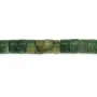 Jade Africain rondelle heishi 2x4mm x 39cm