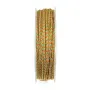 Fio de poliéster amarelo multicolorido 0,9 mm x 30 m