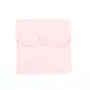 Bolsa de botones de terciopelo rosa 10x10cm x 1ud
