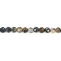 Piétersite rond facetté 3mm x 38cm