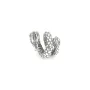 Intercalaire dragon 10x12mm - Argent 925 niellé x 1pc