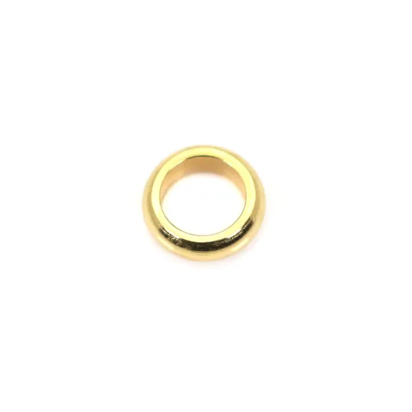 Perle rondelle 2x6mm - Acier Inox 304 doré x 4pcs