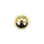 Copo liso 5mm - Aço inoxidável 304 banhado a ouro x 10pcs