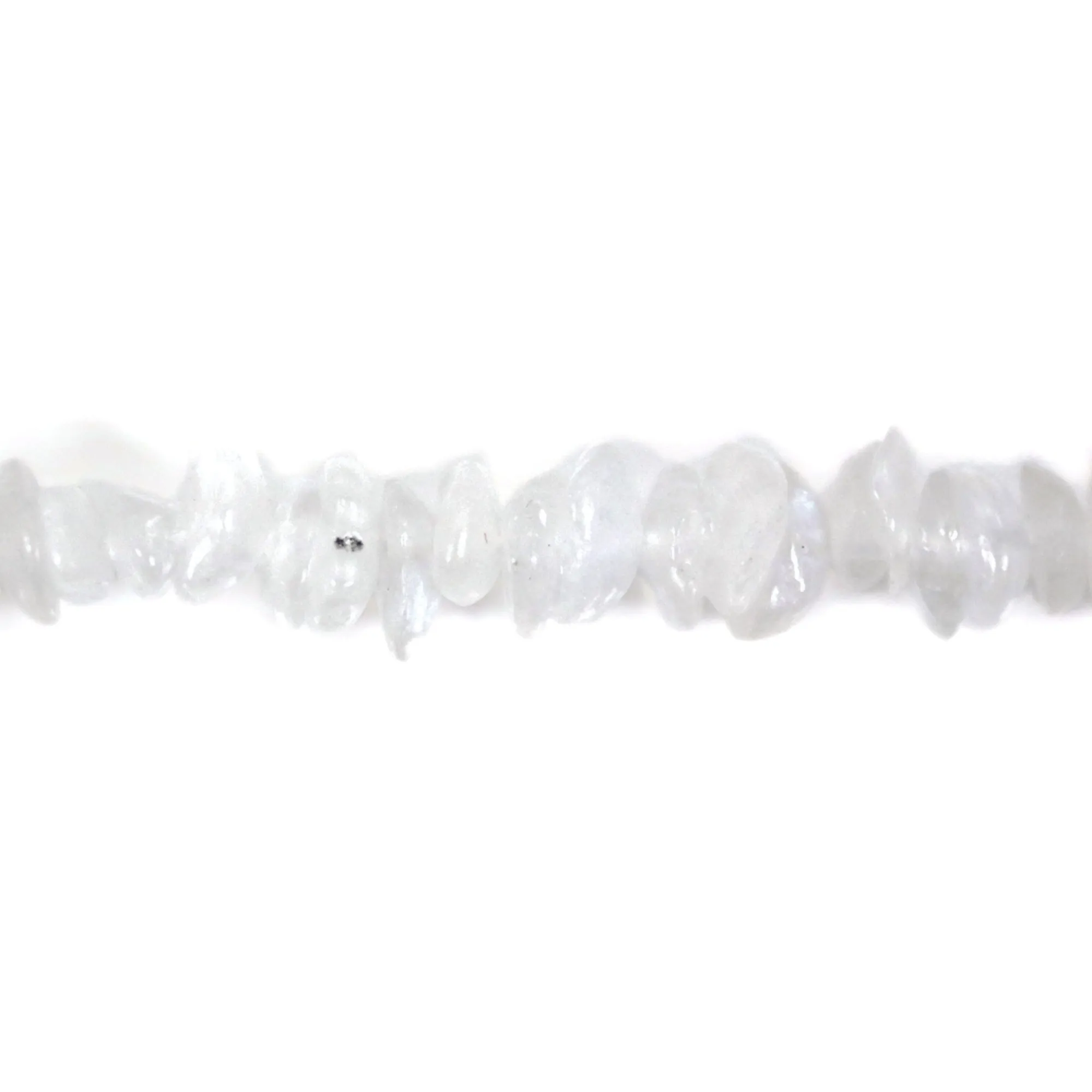 Lot De 34 Perles Chips En Pierres Semi-précieuses - Diamètre 5~8mm, Choix De Couleurs