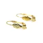 Cúpula de concha 10x18mm - Acero inoxidable 304 chapado en oro x 4pcs