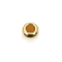 Perle boule 3mm - Acier Inox 304 doré x 10 pcs