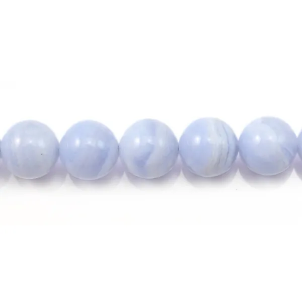 Chalcedony Round 12mm x 40cm