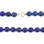 Lapislazuli Halskette rund 8mm x 1Stk