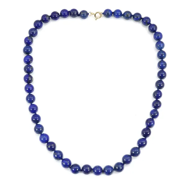 Collana di lapislazzuli 8mm x 1pc