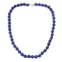 Lapislazuli Halskette rund 8mm x 1Stk