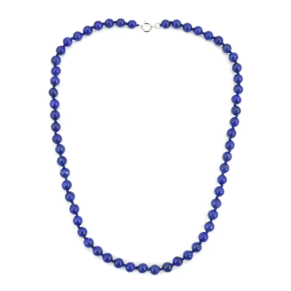 Collana in Lapislazzuli 6mm x 1pc