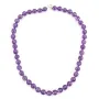Collier Améthyste rond 8mm x 1pc