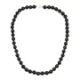 Obsidian Halskette rund 8mm x 1Stk