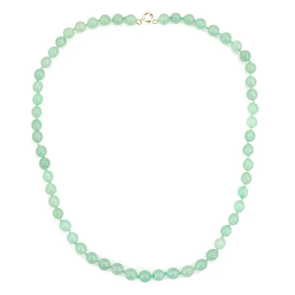 Collana in avventurina tonda 6 mm x 1 pz