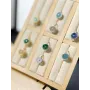 Apatit Donut Cabochon 10mm x 1pc