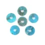 Cabochon Apatite donut 10mm x 1pc