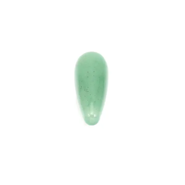 Aventurine drop half drilled 7x23mm x 1pc