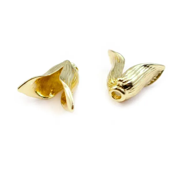  Spacers by "flash" Gold on brass 10x15mm x1pc