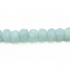 Amazonite Faceted Rondelle 3x5mm x 40cm