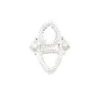 Adjustable ring for cabochon drop & triangle - Silver 925 x 1pc