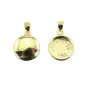 Pendentif pour cabochon rond 10mm - Doré x 1pc