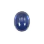 Cabochon Saphir ovale 6x8mm x 1pc