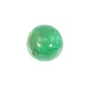 Cabochon Emeraude rond 4-5mm x 1pc