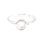 Adjustable ring for 6mm round cabochon - Silver 925 x 1pc