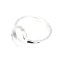 Verstellbarer Ring für runden Cabochon 10mm - 925er Silber x 1St