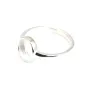 Anello regolabile per cabochon rotondo da 8 mm - Argento 925 x 1 pz