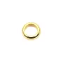 Arandela perlada 8mm - Acero inoxidable 304 dorado x 2pcs