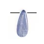 Pendantif  Kyanite Goutte Plate 12x30mm