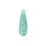 Amazonite goutte semi percé 7x23mm x 1pc