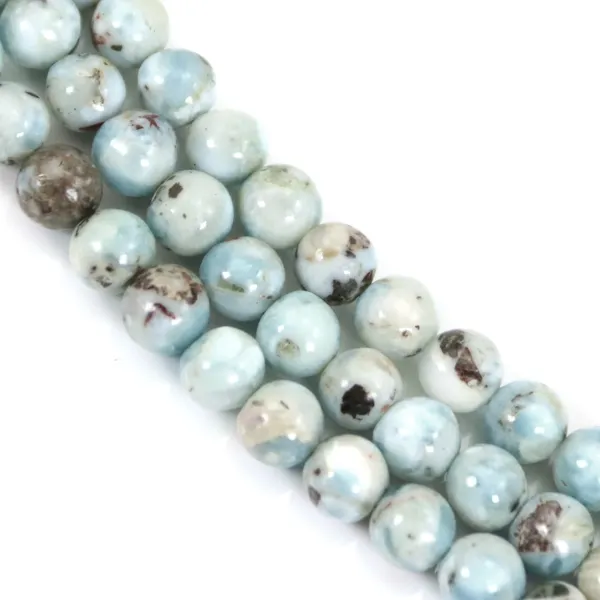 Larimar ronde 5.5-6mm x 40cm