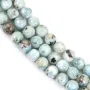 Larimar ronde 5.5-6mm x 40cm