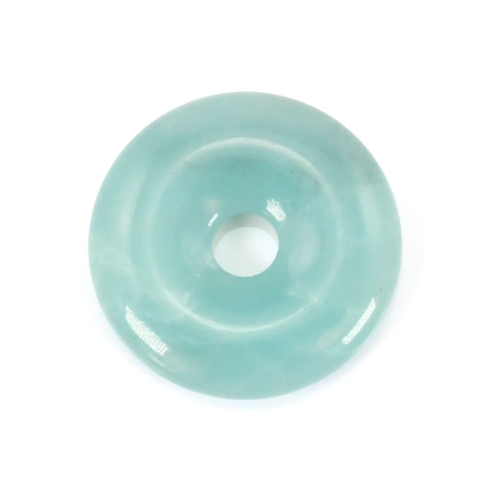 Donut Amazonite 25mm x 1pc