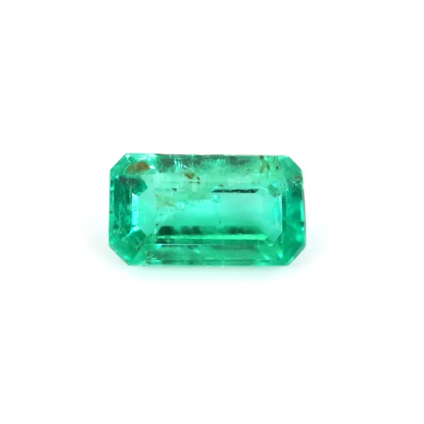 Configuração de esmeralda, corte de esmeralda retangular 3-6 x 6-8 mm x 1 unidade