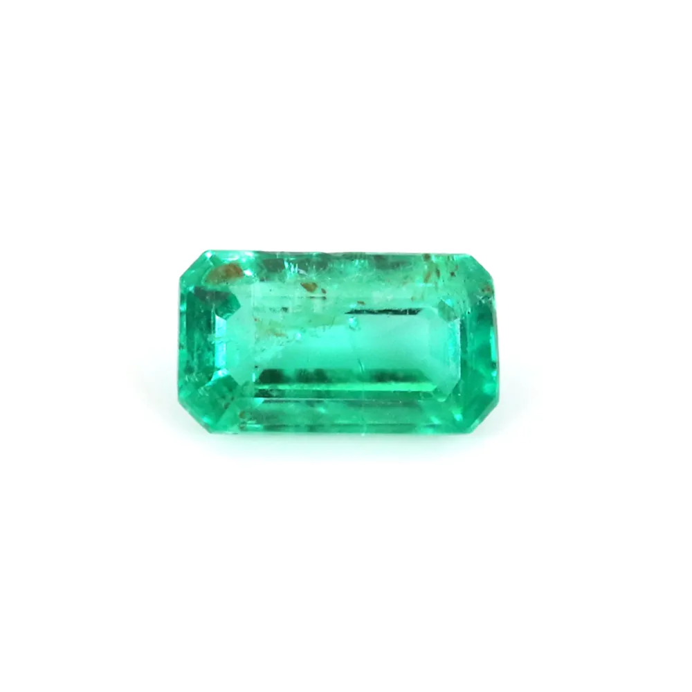 Configuração de esmeralda, corte de esmeralda retangular 3-6 x 6-8 mm x 1 unidade