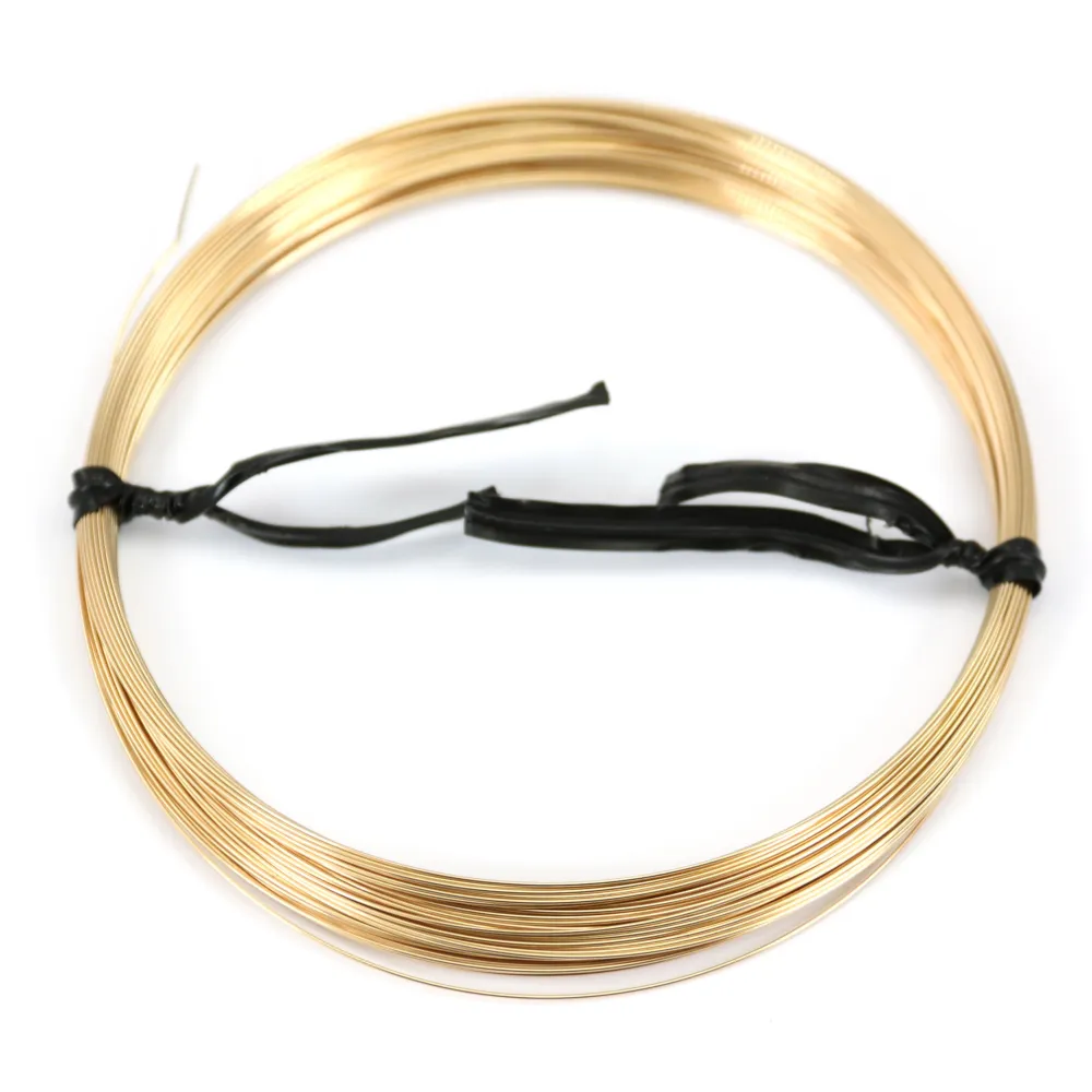 Fil semi-dur en gold filled 14 carat 0.51mm x 1m