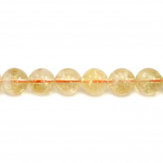 Citrine Round 10mm x 40cm