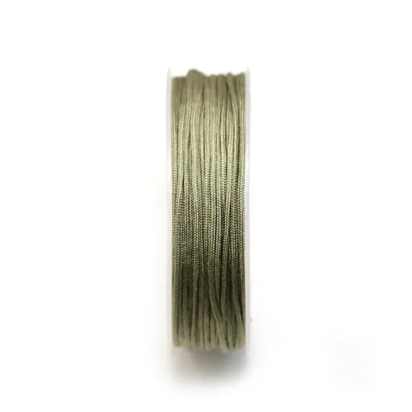 Thread khaki iridescent polyester 1.5mm x 15m