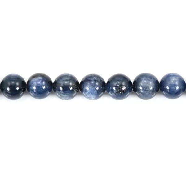 Cyanite rond 14mm x 40cm