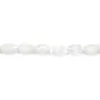 Gemstone de lune faceted oval 4x6mm x 39cm
