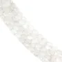 Gemstone de lune faceted oval 4x6mm x 39cm