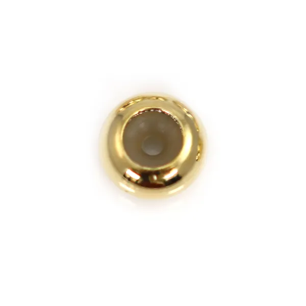 Stopper plaqué flash or 5mm 