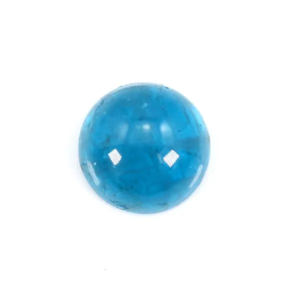 Cabochão de apatite redondo 8 mm x 1 unidade