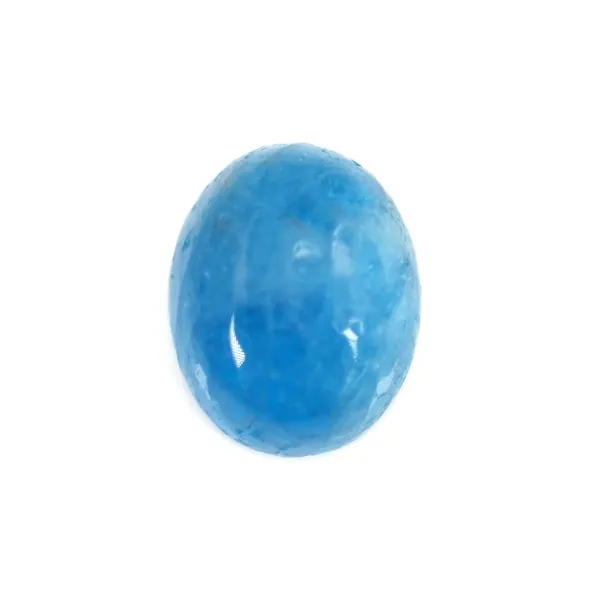 Cabochão oval de apatite 8x10mm x 1 unidade