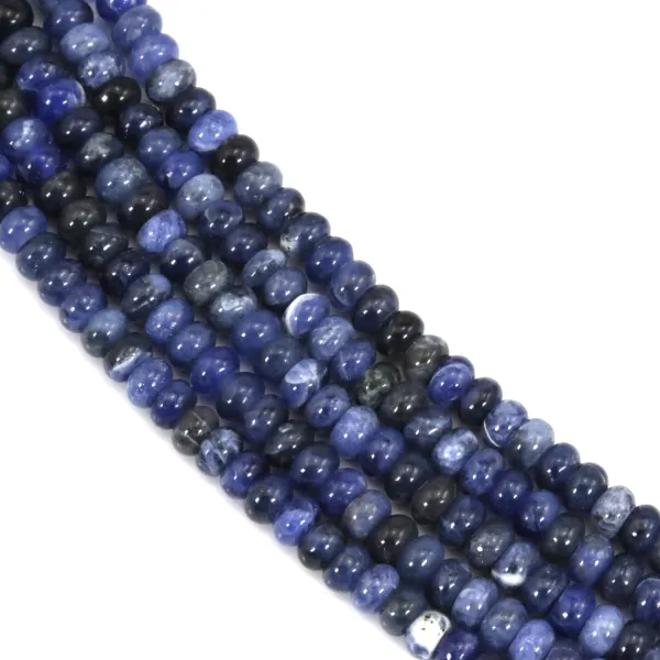 Sodalite rondelle - Heishi - 2x4mm x 39cm

Translation: Sodalite rondelle - Heishi - 2x4mm x 39cm